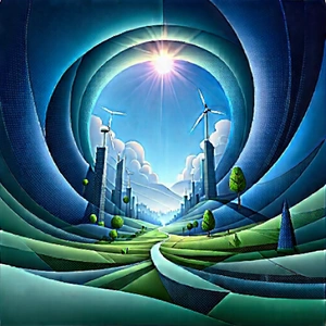 Innovative Renewable Energy (design:1.24) With Image, There