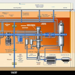 detailed diagram chemical plant