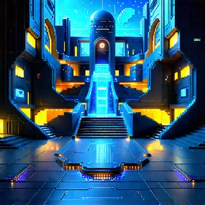 (futuristic:1.44) innovation hub