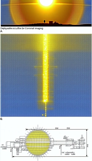 The Image Is A Close-up Of A Yellow Light Source, Possibly A Light Bulb Or A Laser