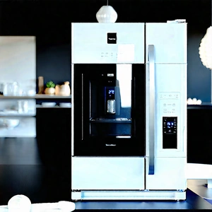 Innovative Smart Appliance Design With Large, Modern