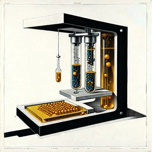 Healthcare technology in (design:1.44) studio
