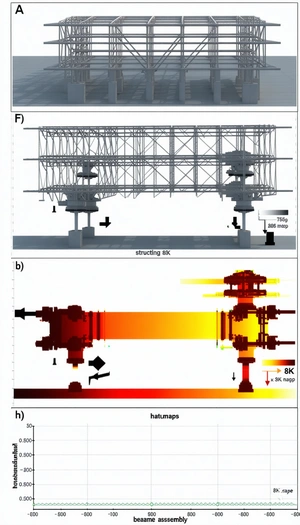 The Image Is A Diagram Showing The Structural Design Of A Building