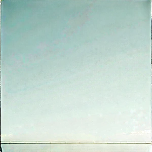Abstract Polaroid Style: Minimalist composition with horizon line