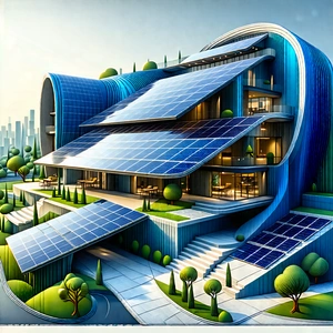 Tech Etching: Innovative Renewable Energy Design With Drawing Large,