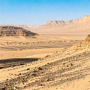 Nature Landscape Photography: Desert (landscape:1.38) During Midday With Large, Rocky