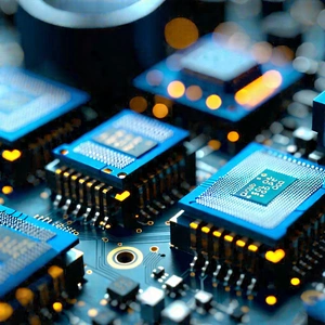 Tech Tilt-Shift Photography: Close-up of sensor array