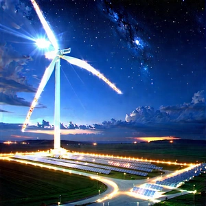 Innovative Renewable Energy Design With Large Wind