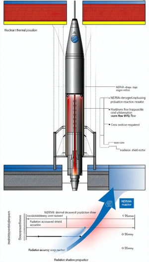 A Rocket Is Shown In A Diagram, With Its Various Components Labeled