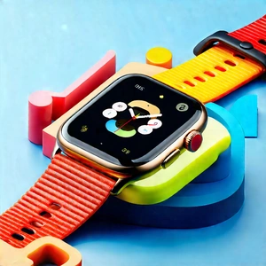 Smart Watch With (digital:1.45) Artwork With Close-up Watch