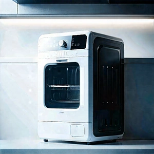 Innovative Smart Appliance Design With White Oven
