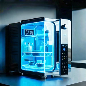 Innovative Smart Appliance (design:1.44) With Small, Blue,