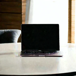 Laptop With Streaming Content With Laptop Computer