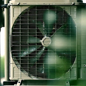 Tech Stock Photography: Close-up Of Cooling System With Large Shown