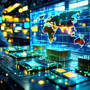 Financial technology in manufacturing facility