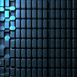 Abstract Macro Photography: Hexagonal pattern with (dramatic:1.11) contrast