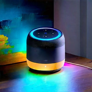 Smart home device with streaming content
