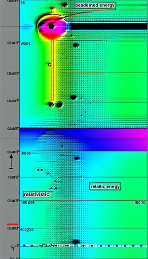 A Graph With A Blue Line That Goes Up And Down, Indicating A Change In Energy