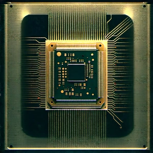 Microchip with digital particles