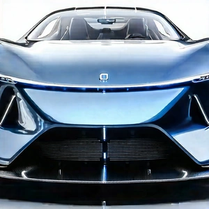 Innovative Electric Vehicle (design:1.21) With Blue Shown