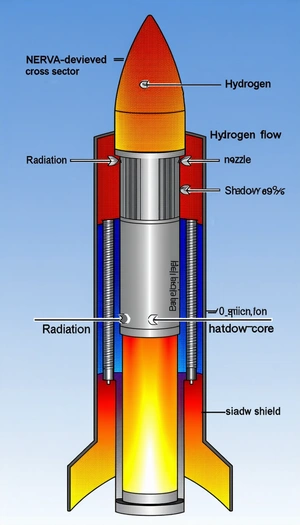 A Diagram Of A Nuclear Reactor, With A Focus On The Nuclear Reactions Taking Place