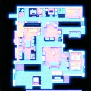 (futuristic:1.26) smart home