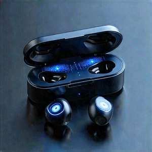 Wireless Earbuds With User Interface With Pair Black