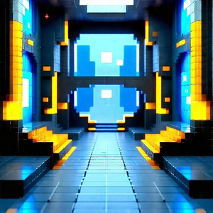 Futuristic innovation hub