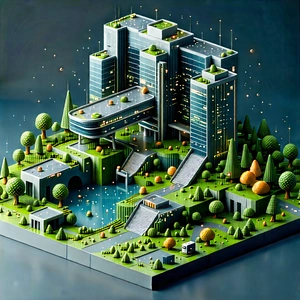 Entertainment Technology In Design Studio With Large Model