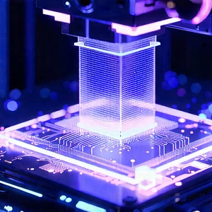 3d printer with holographic projection