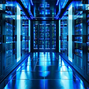 (futuristic:1.12) server room