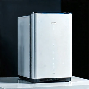 Innovative Smart Appliance Design With White Silver
