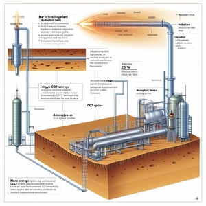 diagram refinery, showing various processes