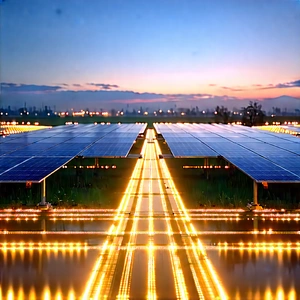Innovative Renewable Energy (design:1.35) With Long Solar
