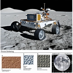 The Image Is A Diagram Showing The Process Of Making A Space Vehicle