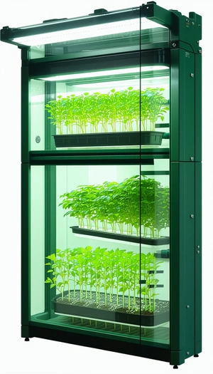 A Greenhouse Filled With Various Plants