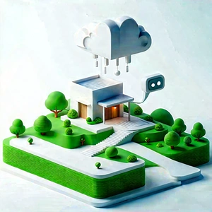 Innovative Communication Tool (design:1.29) With White House