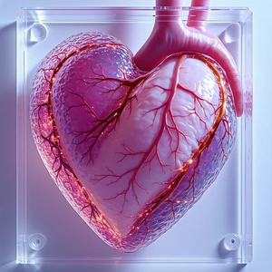 A Close-up Of A Heart, Showcasing Its Intricate Details