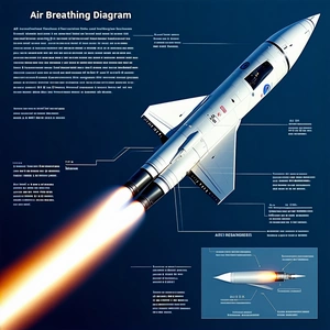 A Diagram Of A Rocket Is Shown, With The Rocket's Components Labeled