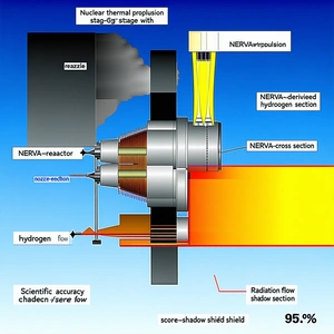 The Image Is A Diagram Showing The Process Of Nuclear Fusion