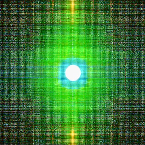 Tech Digital Art: Close-up of sensor array