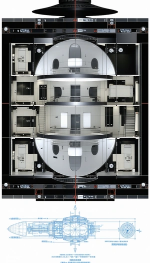The Image Is A Computer-generated (cgi) Drawing Of A Large