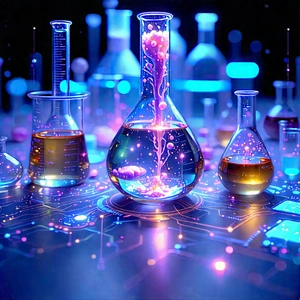 Entertainment Technology In Modern Laboratory With Image, There