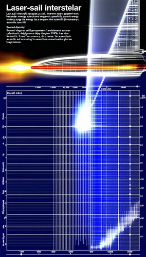 The Image Is A Graphic Representation Of A Light Beam, Possibly A Laser, Traveling Through The Air
