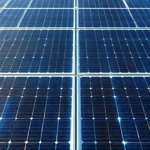 Solar Panel With Laser Scanning With Large Solar