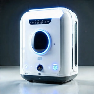 Innovative Smart Appliance (design:1.11) With White Blue