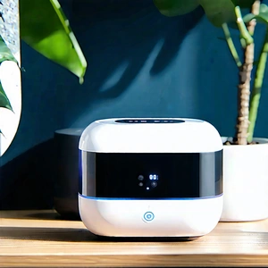 Tech Blender Artwork: Smart Home (device:1.39) With User Interface With White Device