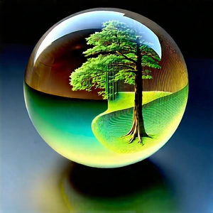 Big Data Visualization With Large, Round
