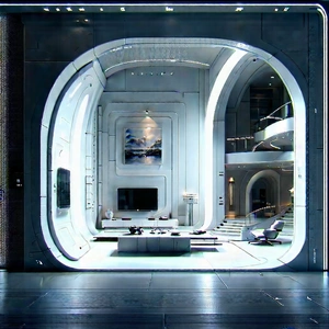 Futuristic Smart Home With Image, There