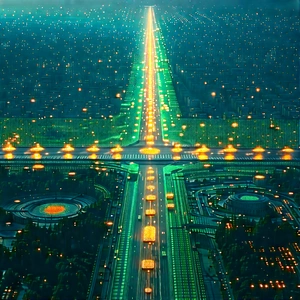 Big Data Visualization With Green Highway